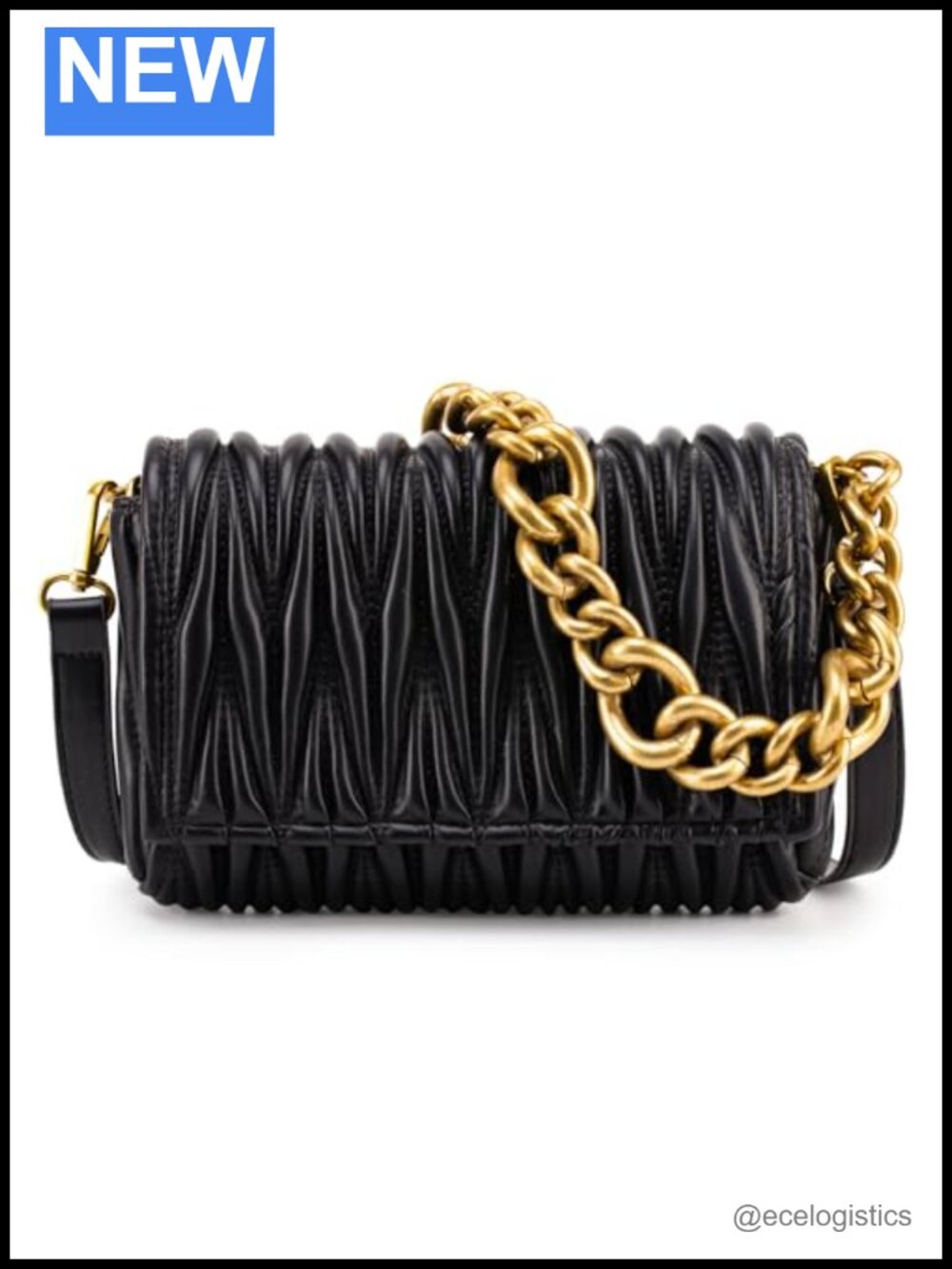 Quilted Crossbody Handbag - Perfect Purse for Date Night
